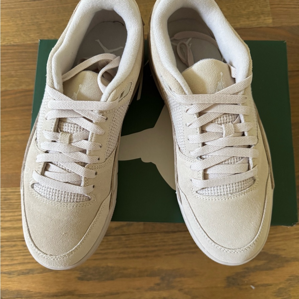 Women’s Nike Jordan Flight Court Cream Sneakers